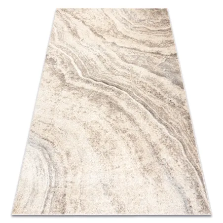 FUSION 9776 cream beige modern rug with abstract dunes design