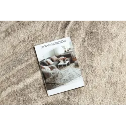 Modern rug FUSION 9776 in cream and beige tones, stylish design