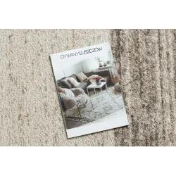 Stylish cream and beige rug, perfect for modern interior decor