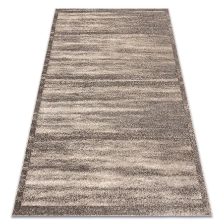 Modern FUSION 8893 beige and brown rug, made from synthetic materials