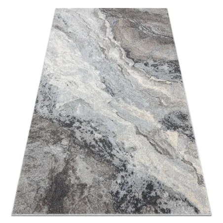 FUSION 9613 Gray Marble Rug, modern and stylish design for contemporary spaces