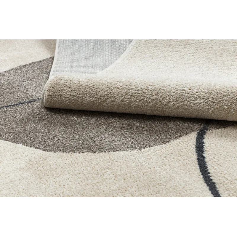 FUSION 0808 cream rug, excellent choice for modern interior design