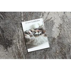 Contemporary FUSION 9617 rug in dark tones, perfect for modern interiors