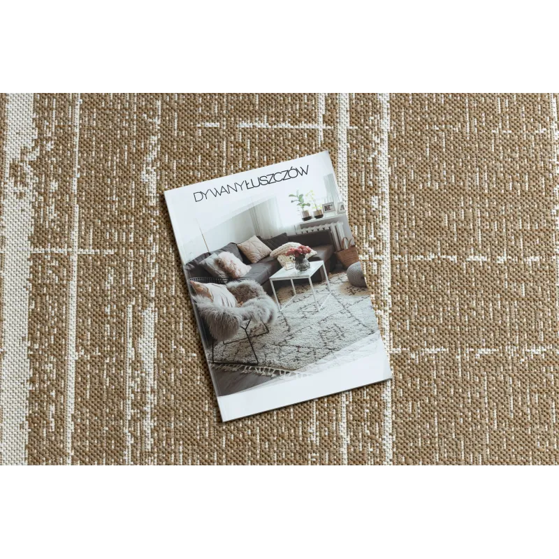 FLAT 48965265 Vintage Sisal Trellis Rug