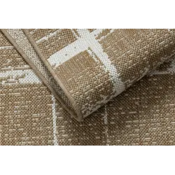 FLAT 48965265 Vintage Sisal Trellis Rug