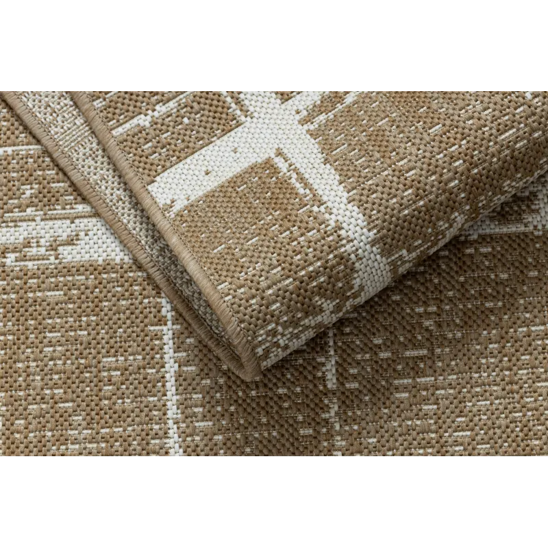 FLAT 48965265 Vintage Sisal Trellis Rug