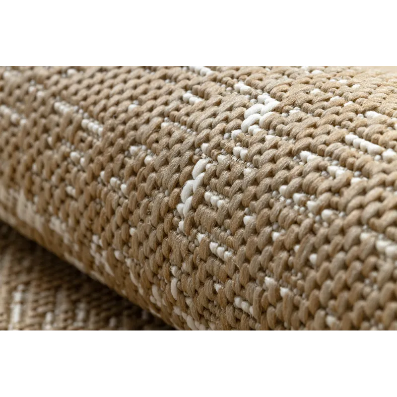 FLAT 48965265 Vintage Sisal Trellis Rug