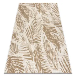 Palm Leaf Sisal Flat Rug Natural Beige