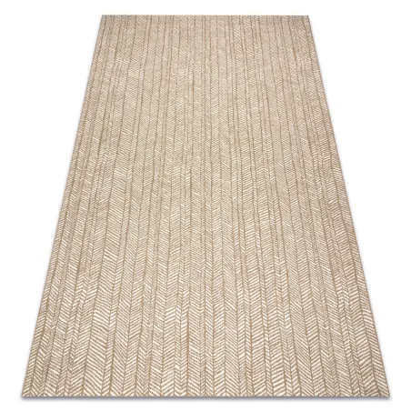 FLAT Herringbone Sisal Rug Beige