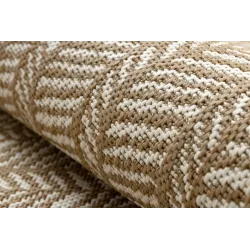 FLAT Herringbone Sisal Rug Beige