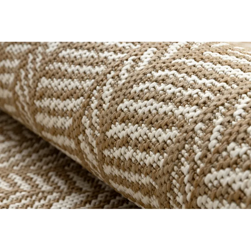 FLAT Herringbone Sisal Rug Beige
