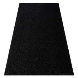 ETON PLUS Melange Anthracite Rug, modern carpet with silver accents