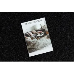 Stylish ETON PLUS Melange Anthracite Rug, perfect for contemporary interiors