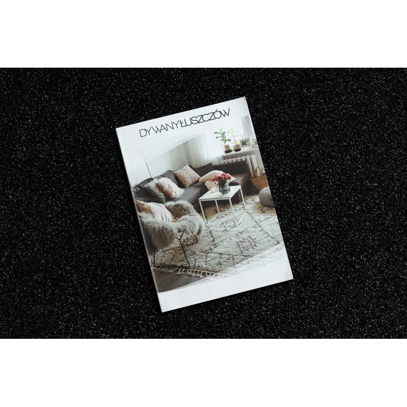 Stylish ETON PLUS Melange Anthracite Rug, perfect for contemporary interiors