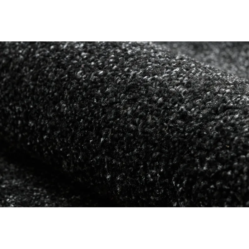 ETON PLUS Melange Anthracite Rug, great for outdoor or patio use