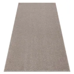 ETON PLUS Beige smooth rug, modern carpet for living room