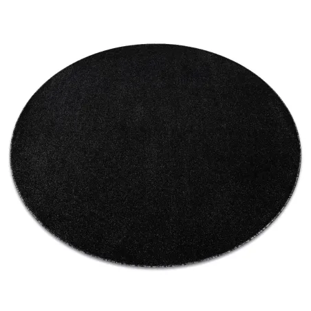 ETON PLUS round rug in melange anthracite and silver, modern design