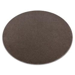 ETON PLUS round rug in mocha and beige, modern design