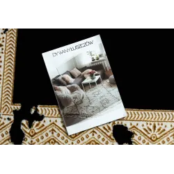 ALLURE 1965 Border Rug - Elegant rug in stylish black and gold tones