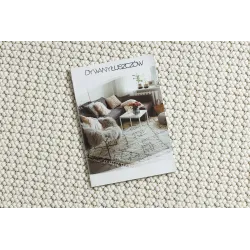 White loop rug CASABLANCA LOOP, stylish home decor accessory