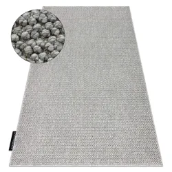 Soft CASABLANCA LOOP grey rug, perfect for modern interiors