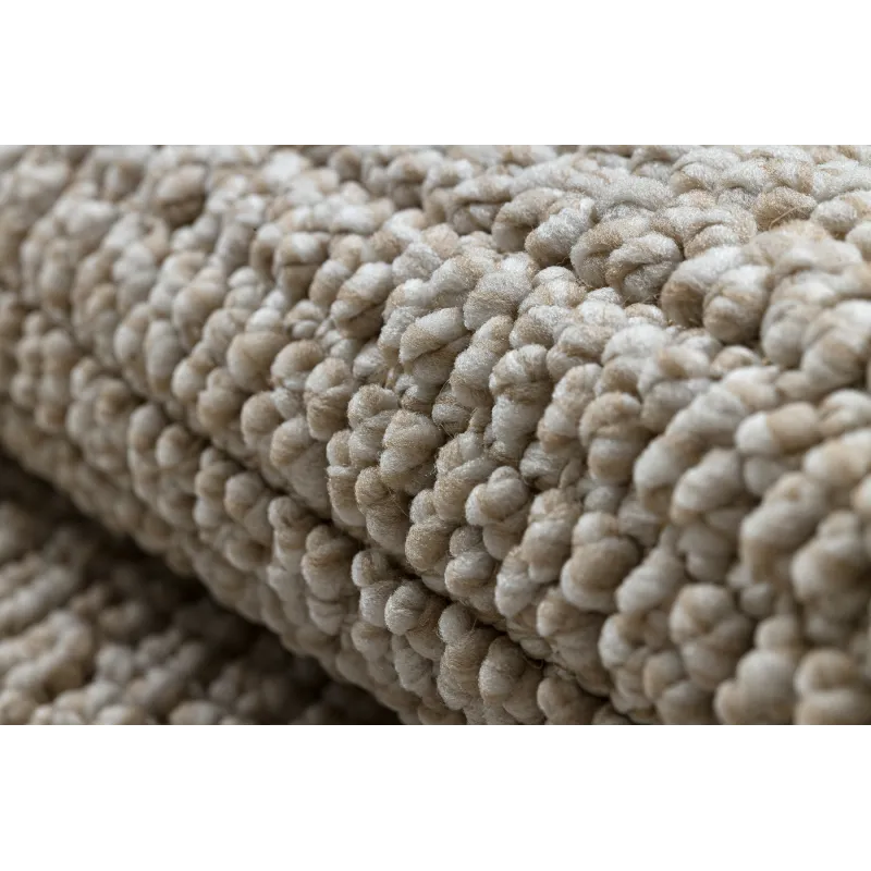Modern beige rug, perfect for any interior design style