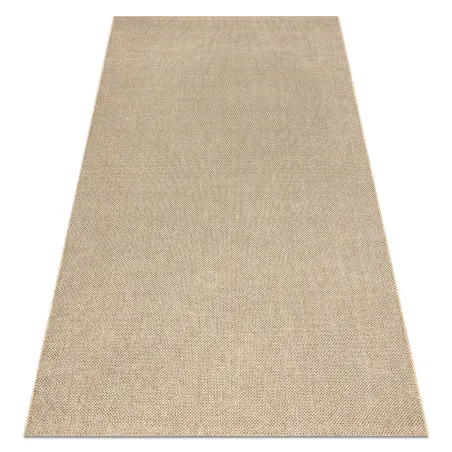 Beige rectangular rug made of polypropylene 60x100, modern design