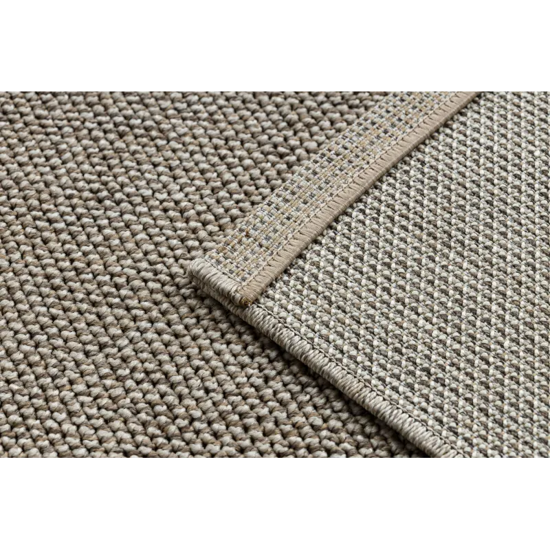 Soft texture brown rug, ideal for adding warmth to your living area
