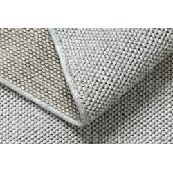 Versatile silver rug for bedrooms, living areas, and more