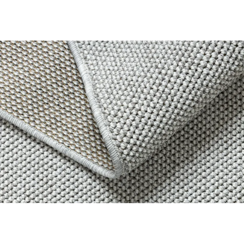 Versatile silver rug for bedrooms, living areas, and more