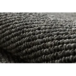 Durable gray rug suitable for high-traffic areas