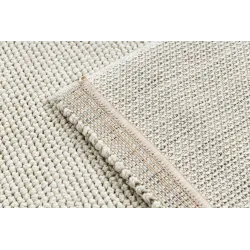 Soft texture cream rug, enhances any living space