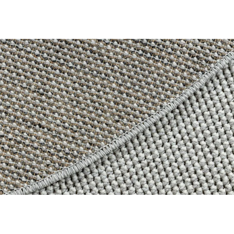 Soft texture silver rug, perfect for modern living spaces