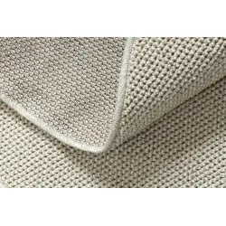 Versatile cream rug suitable for bedrooms and living areas