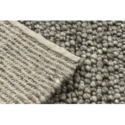 TAHAR Wool Rug Anthracite