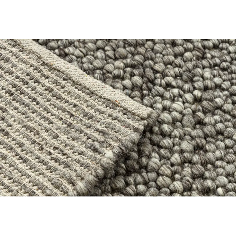 TAHAR Wool Rug Anthracite