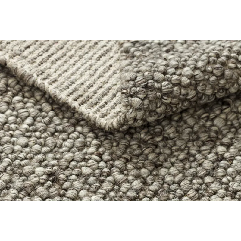 TAHAR Wool Rug Anthracite