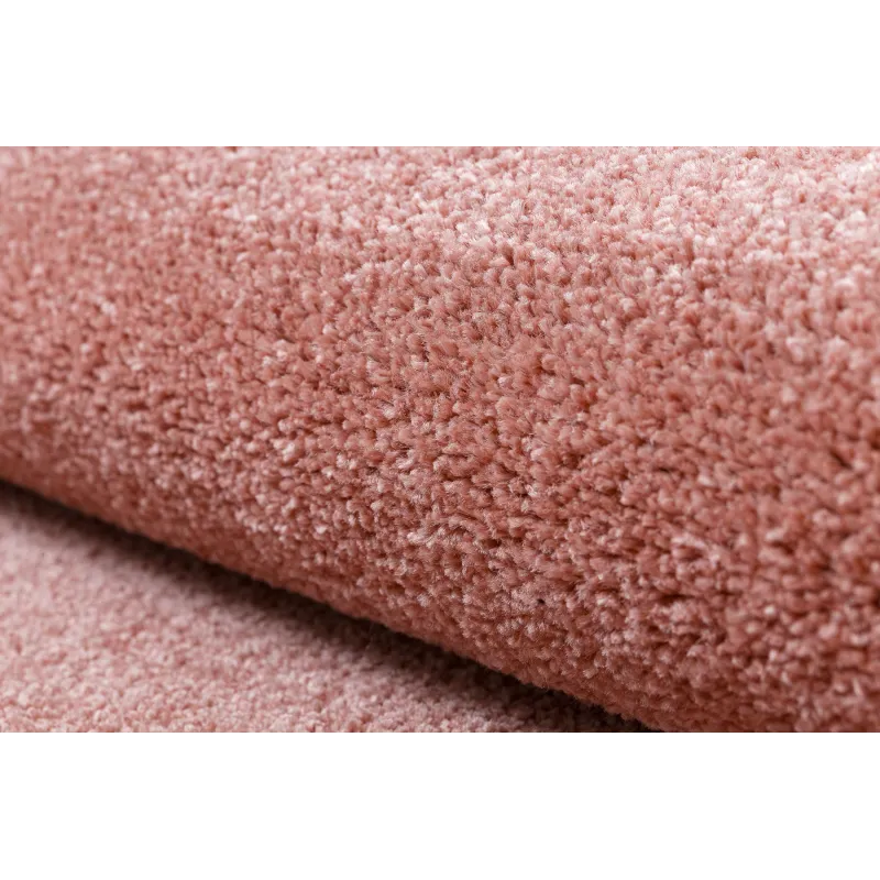 Stylish ETON PLUS rug for bedroom, powder pink, modern