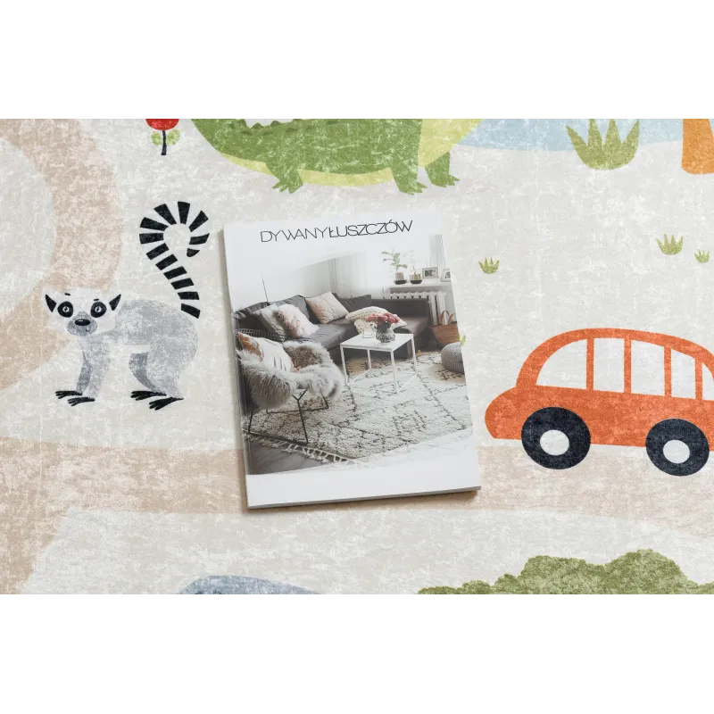 BAMBINO 1165 Zoo Washable Rug