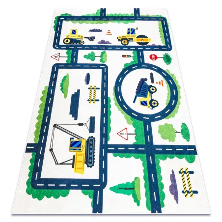 BAMBINO 2223 Streets Cars Washable Rug