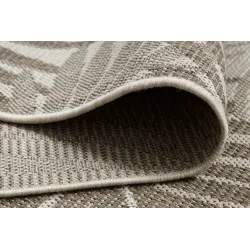 Sisal rope rug FLOORLUX 20504 perfect for the living room, cozy and functional