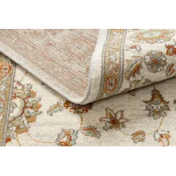Living room rug in natural beige, perfect for relaxing at home