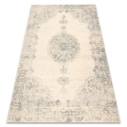ABBY wool rug 486.24.LA100 in classic beige and blue
