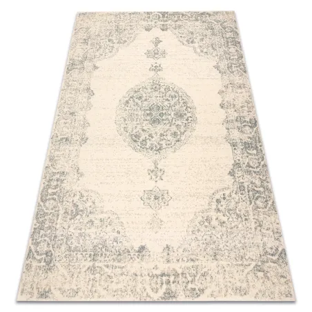ABBY wool rug 486.24.LA100 in classic beige and blue