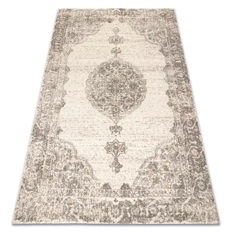 ABBY Wool Rug 486.24.LA110 in classic grey and blue ornament design