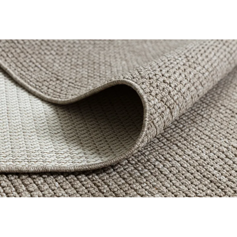 Modern CASABLANCA LOOP Brown Rug, perfect for living room decor
