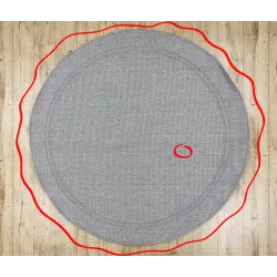 TIMO 5979 Outdoor Sisal Round Rug