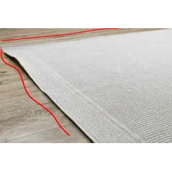 TIMO 5979 Outdoor Rug White Sisal Border