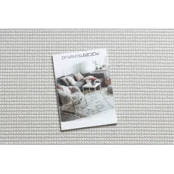 TIMO 5979 Round Outdoor Rug White Sisal