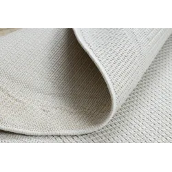 TIMO 5979 Round Outdoor Rug White Sisal